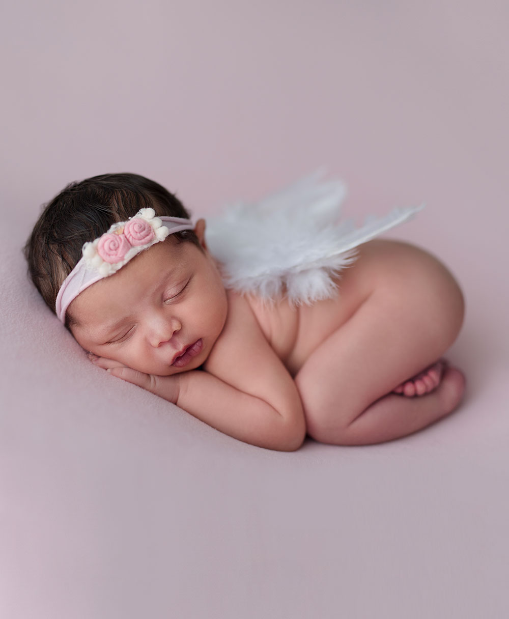 Newborn Baby Photo Retouching, Composite Creation